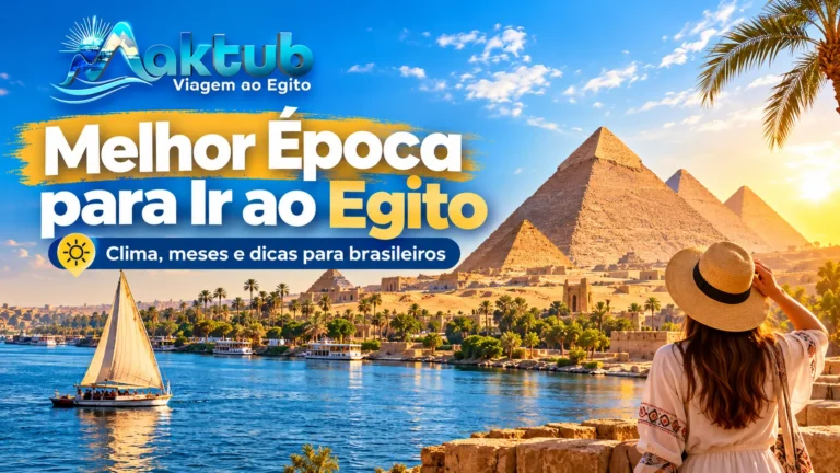 melhor época para ir ao Egito
