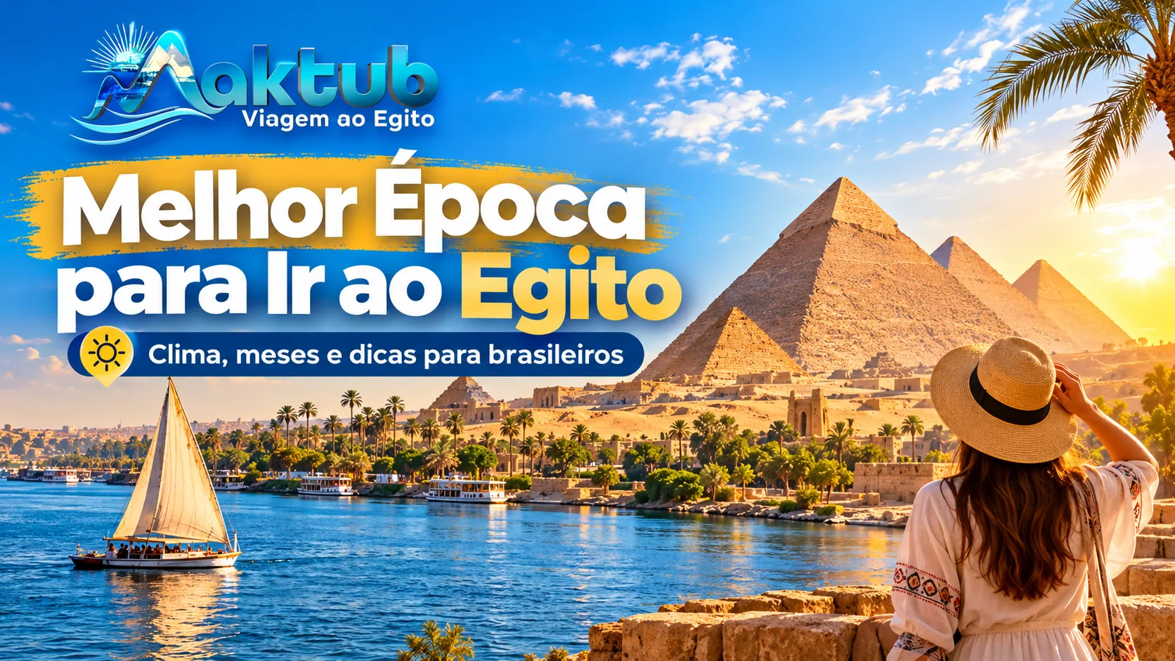 melhor época para ir ao Egito