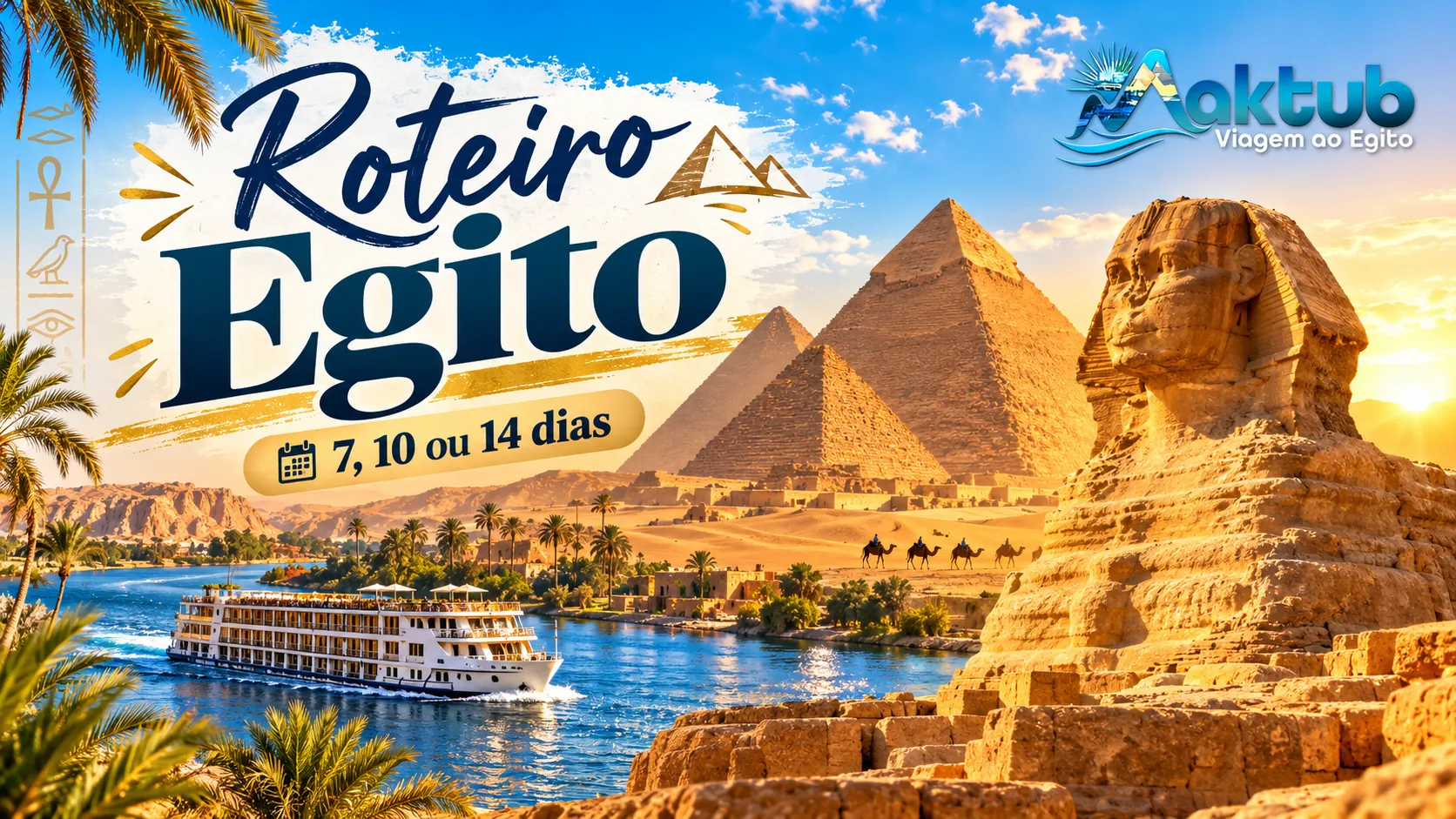 roteiro egito