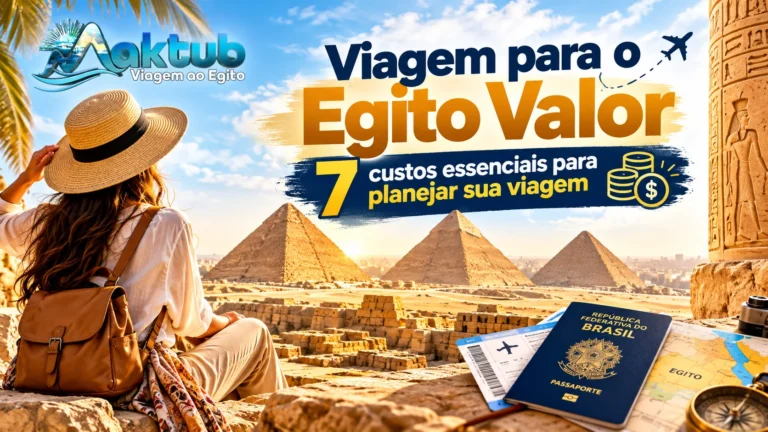 viagem para o egito valor