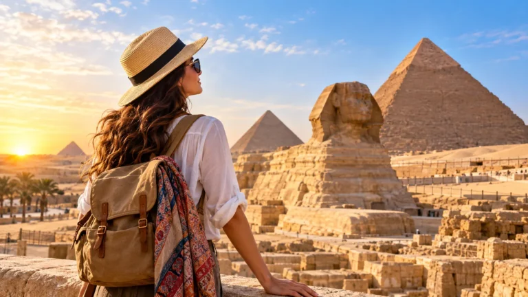 viajar sozinha para o egito